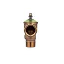 3/4 in. Cast Brass-Bronze-Stainless Steel-Silicone MNPT x FNPT 125# Relief Valve 