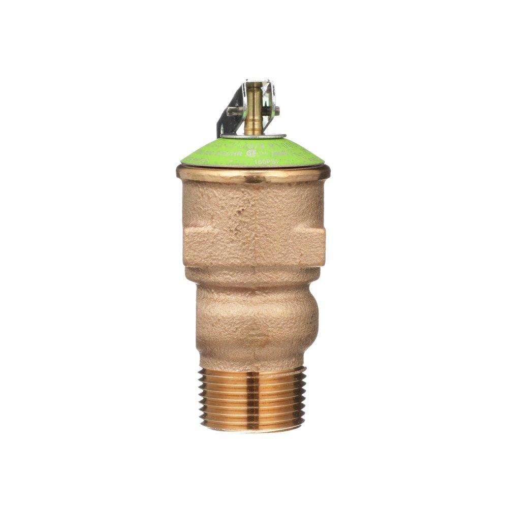 Zurn Wilkins Cast Bronze 3/4 in. Cast Brass-Bronze-Stainless Steel-Silicone MNPT x FNPT Relief Valve 