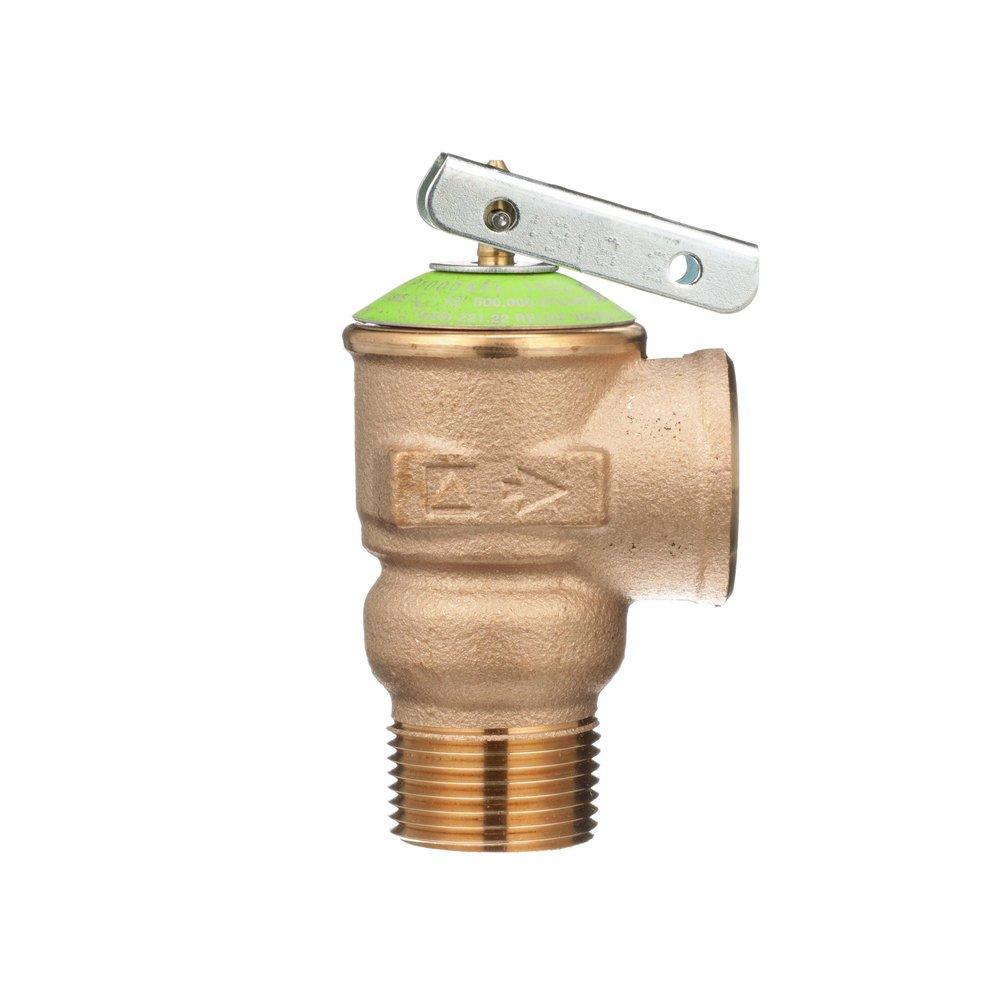 Zurn Wilkins Cast Bronze 3/4 in. Cast Brass-Bronze-Stainless Steel-Silicone MNPT x FNPT Relief Valve 