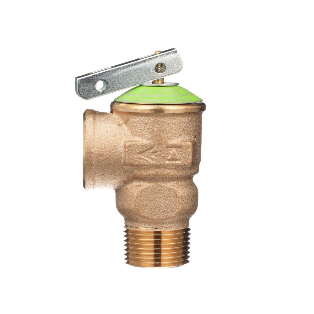 Zurn Wilkins Cast Bronze 3/4 in. Cast Brass-Bronze-Stainless Steel-Silicone MNPT x FNPT Relief Valve 