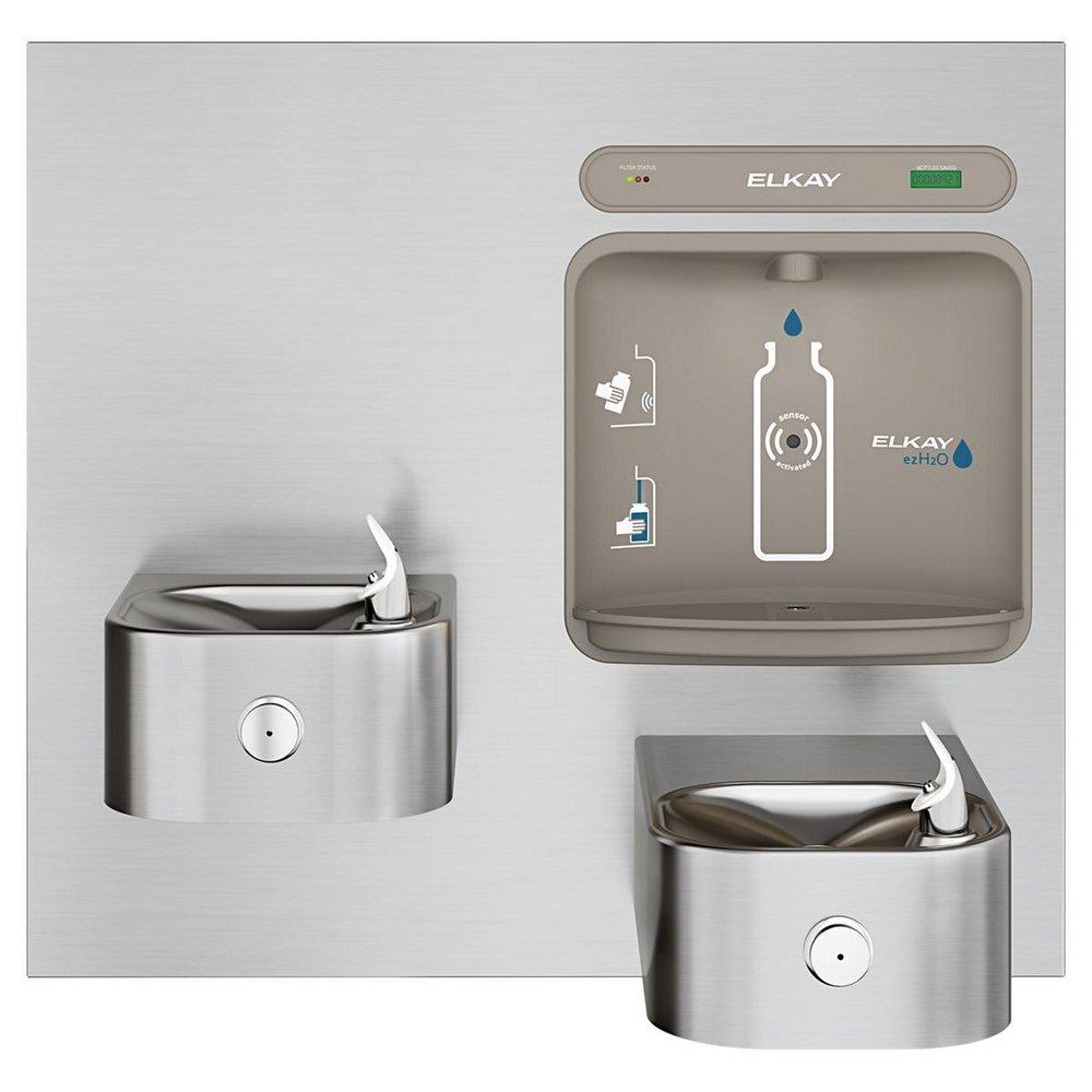 Elkay Stainless Steel Stainless Steel Indoor Bottle Filling Station 