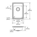 Elkay Stainless Steel Stainless Steel Indoor Bottle Filling Station 