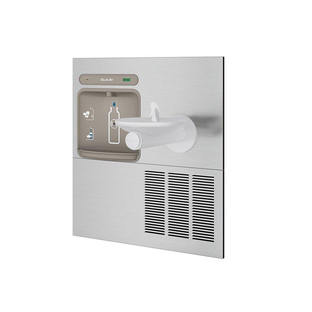 Elkay Stainless Steel Bottle Filling Station with Filtered Fountain 