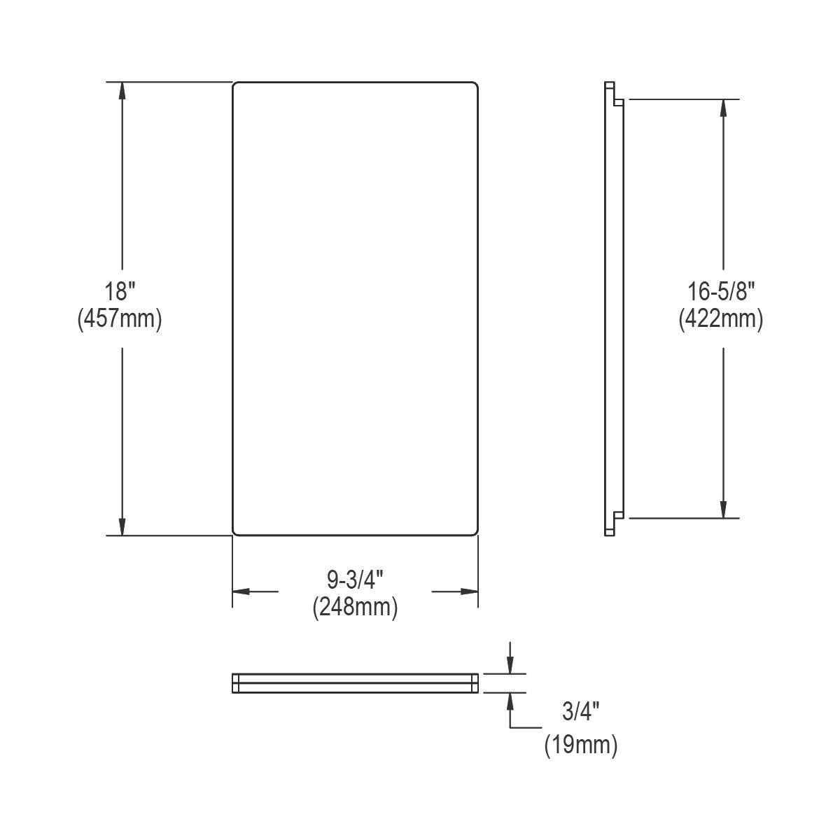 Elkay Wood Solid Hardwood Maple Cutting Board 