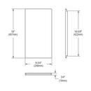 Elkay Wood Solid Hardwood Maple Cutting Board 