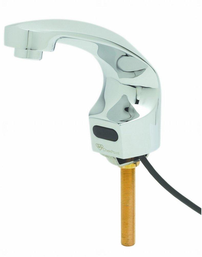 T&S Brass Chrome Plated Sensor Bathroom Sink Faucet 