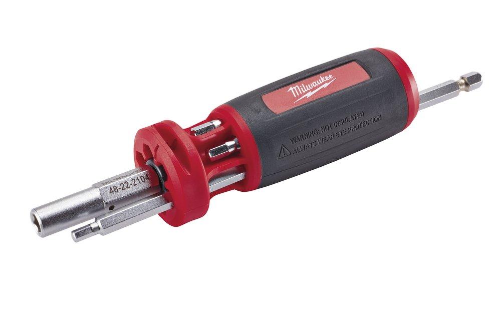 Milwaukee&reg; Red Manual 10 Piece Screwdriver 