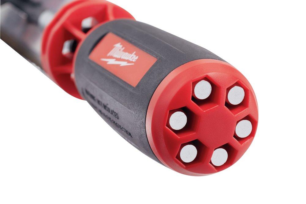 Milwaukee&reg; Red Manual 10 Piece Screwdriver 