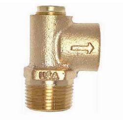 3/4 x 1/2 in. Bronze Male x Female 125# 200F Relief Valve