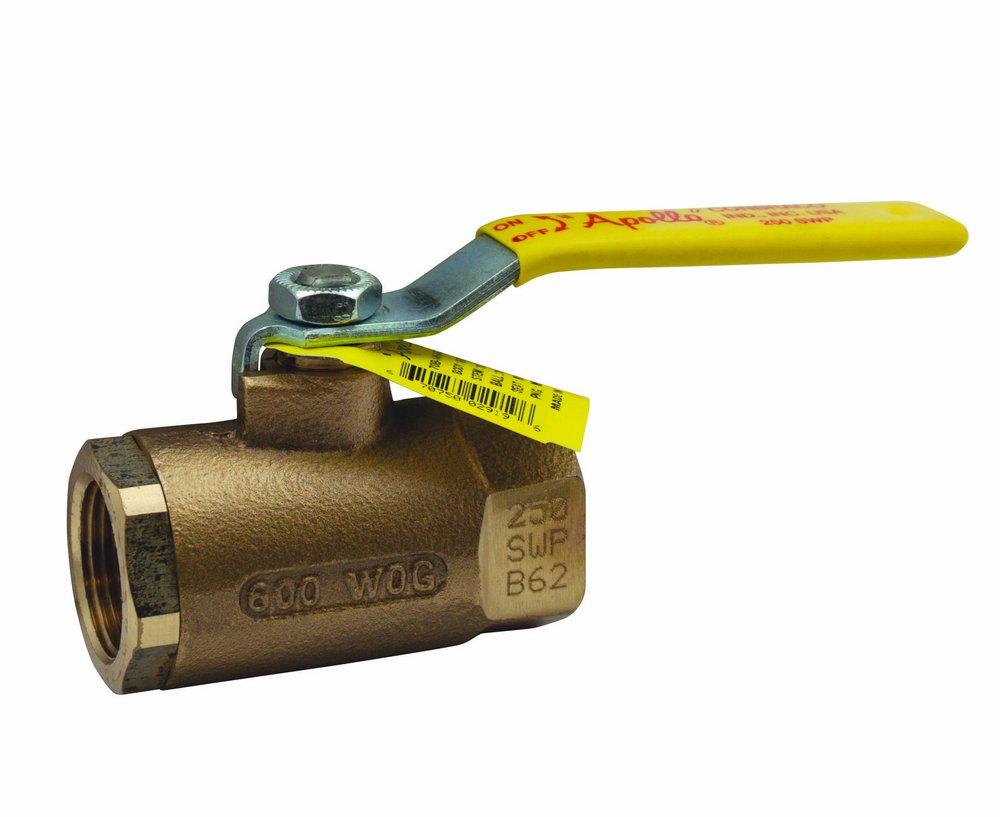 Apollo Valves Bronze Bronze Standard Port Threaded 600# Ball Valve 
