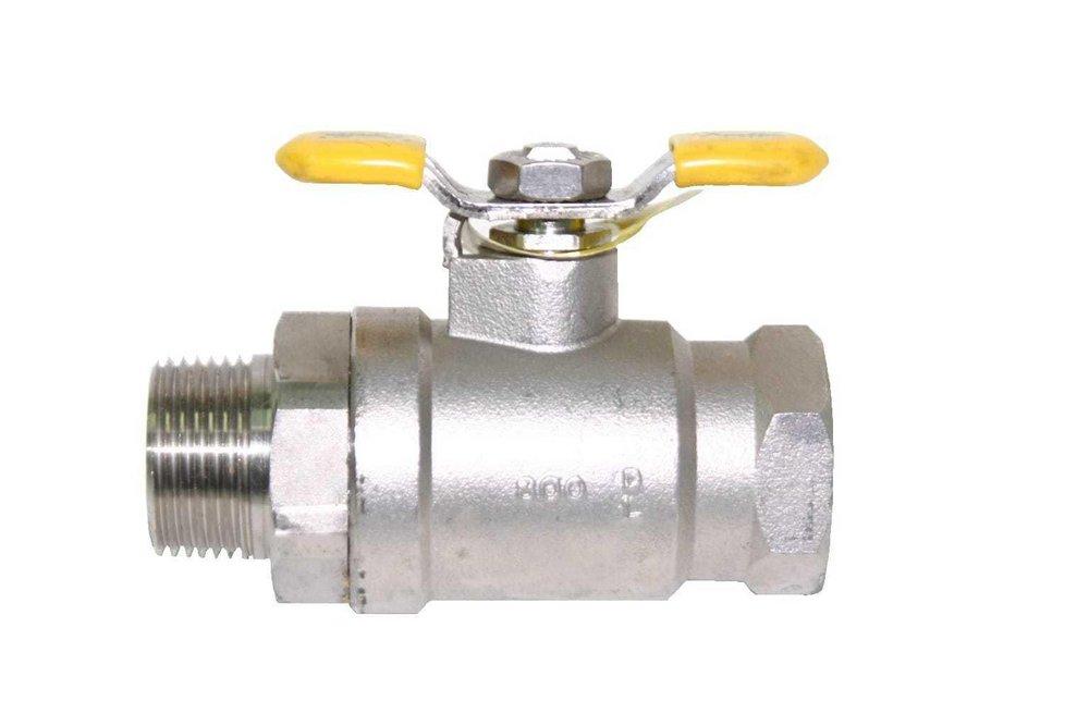 Apollo Valves CF8M Stainless Steel Full Port NPT x FNPT 600# Ball Valve 