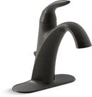 KOHLER Oil Rubbed Bronze Single Handle Monoblock Bathroom Sink Faucet 