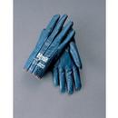 Size M Rubber Work Reusable Gloves in Blue