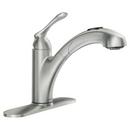 Moen Spot Resist&trade; Stainless Single Handle Pull Out Kitchen Faucet 