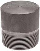 1-1/2 in. Threaded 3000# Hot Dipped Galvanized Forged Steel Round Head Plug