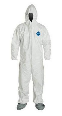 2XL Size Heavy Skid-Resist Tyvek Coverall