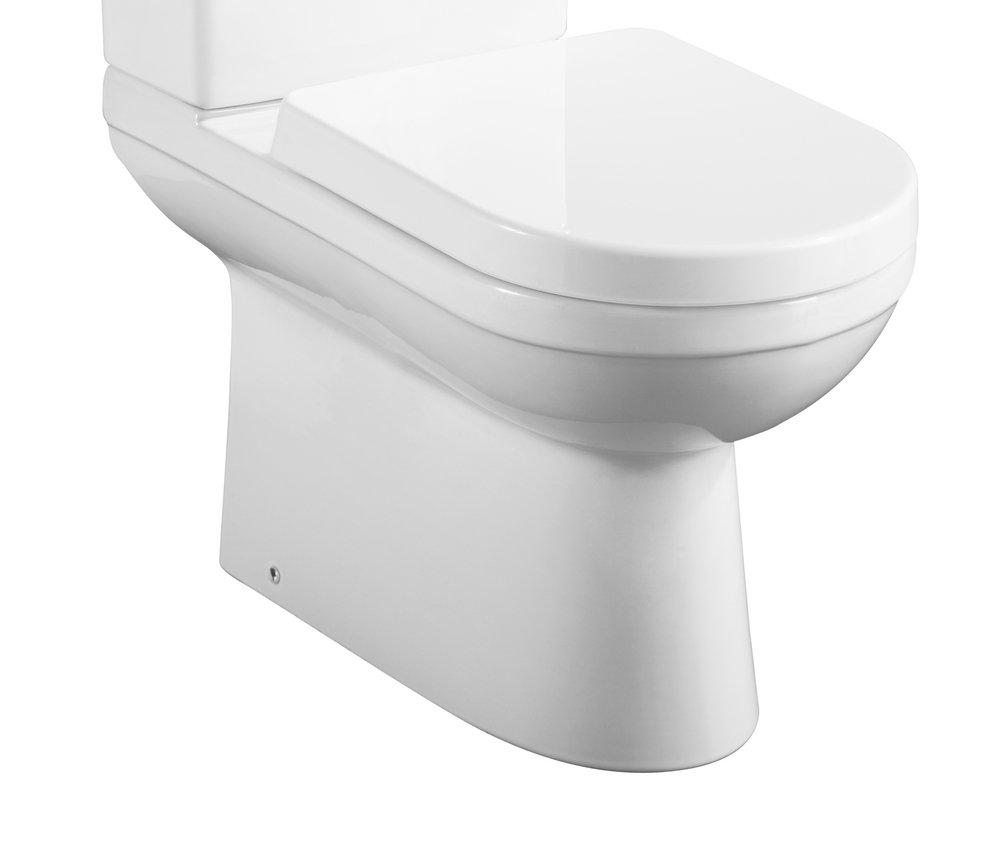 Mirabelle&reg; White 1.28 gpf Elongated Toilet Bowl 