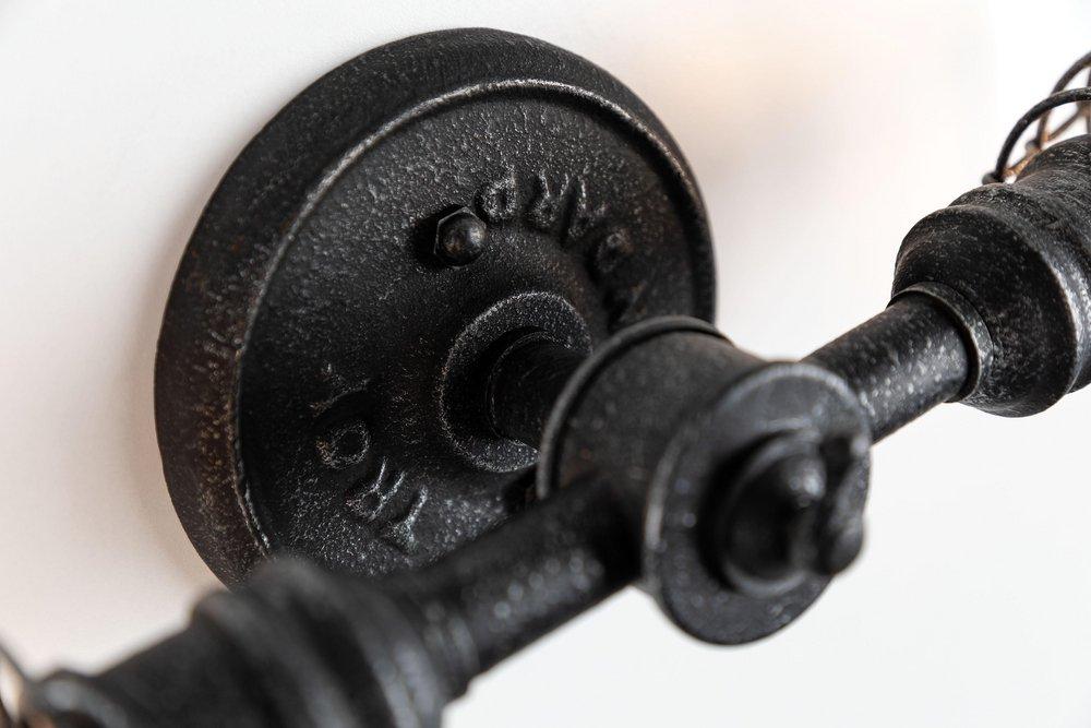 Troy-CSL Lighting Old Silver 6 in. 100W 2-Light Wall Sconce 