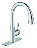 Single Handle Pull Down Kitchen Faucet in SuperSteel Infinity™