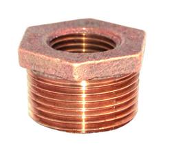 1-1/4 x 1 in. Threaded Bronze HEX Bushing