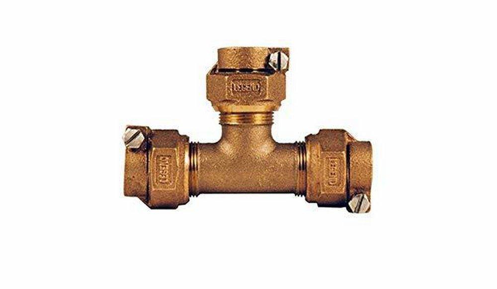 Legend Valve & Fitting Pack Joint Water Service Brass Tee 