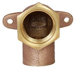 1/2 in. Sweat x FNPT 90 Degree Brass Drop Ear Elbow