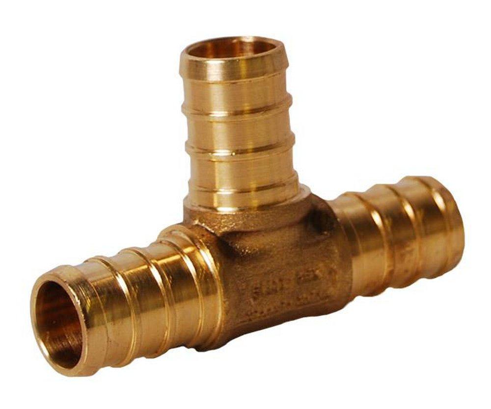 Legend Valve & Fitting PEX Water Service Brass Tee 