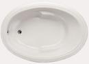 66 x 41-1/2 in. Drop-In Bathtub with End Drain in Biscuit