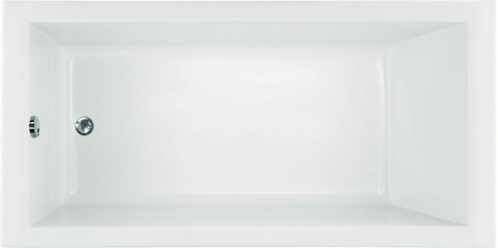 Hydro Systems Biscuit 60 x 30 in. Drop-In Bathtub with End Drain 