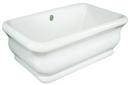 Hydro Systems Biscuit 70 x 36 in. Acrylic and Fiberglass Rectangle Bathtub 