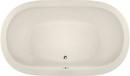 66 x 42 in. Combo Drop-In Bathtub with Center Drain in Biscuit