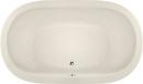 Hydro Systems Biscuit 66 x 42 in. Combo Drop-In Bathtub with Center Drain 