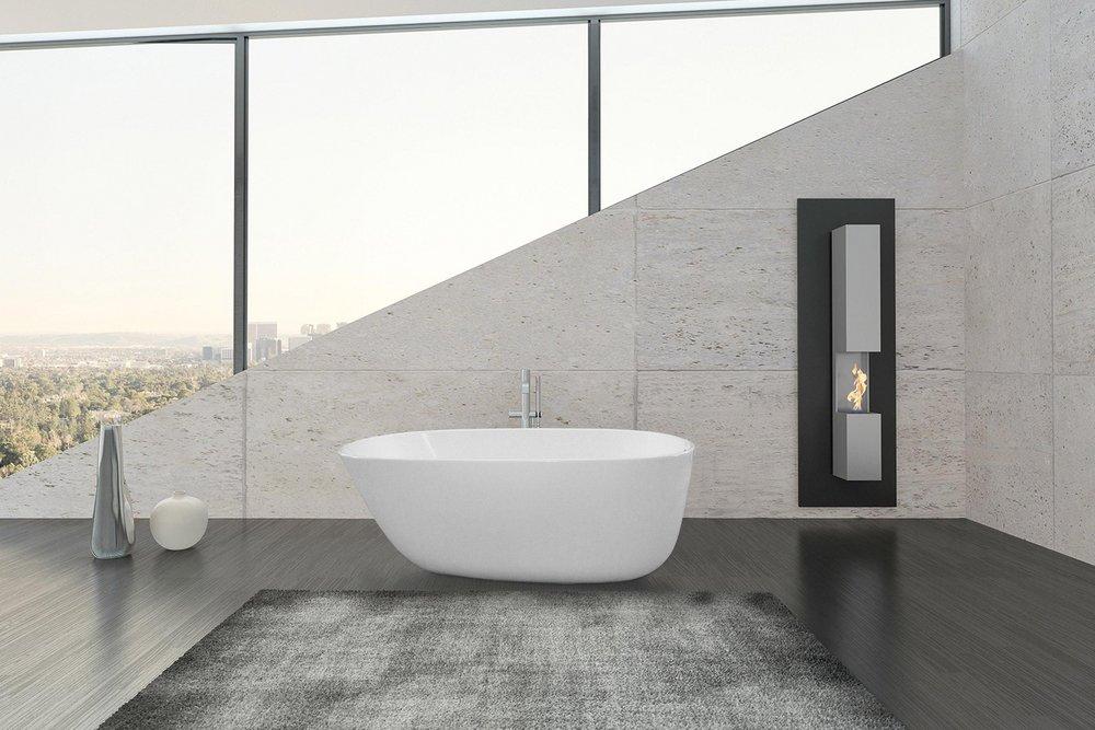 Hydro Systems Biscuit 58 x 30 in. Freestanding Bathtub 