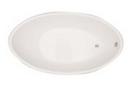 Hydro Systems White 66 x 36 in. Oval Whirlpool Bathtub with Thermal Air System and Center Drain 