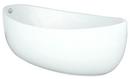 Hydro Systems White 66 x 36 in. Oval Whirlpool Bathtub with Thermal Air System and Center Drain 