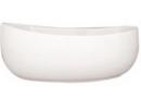 66 x 36 in. Oval Whirlpool Bathtub with Thermal Air System and Center Drain in White