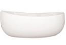 Hydro Systems White 72 x 40 in. Oval Whirlpool Bathtub with Thermal Air System and Left Hand Drain 
