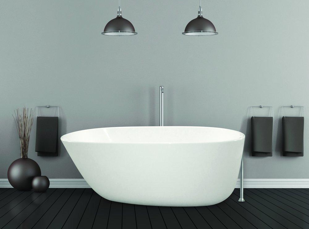 Hydro Systems White 58 x 30 in. Freestanding Bathtub 