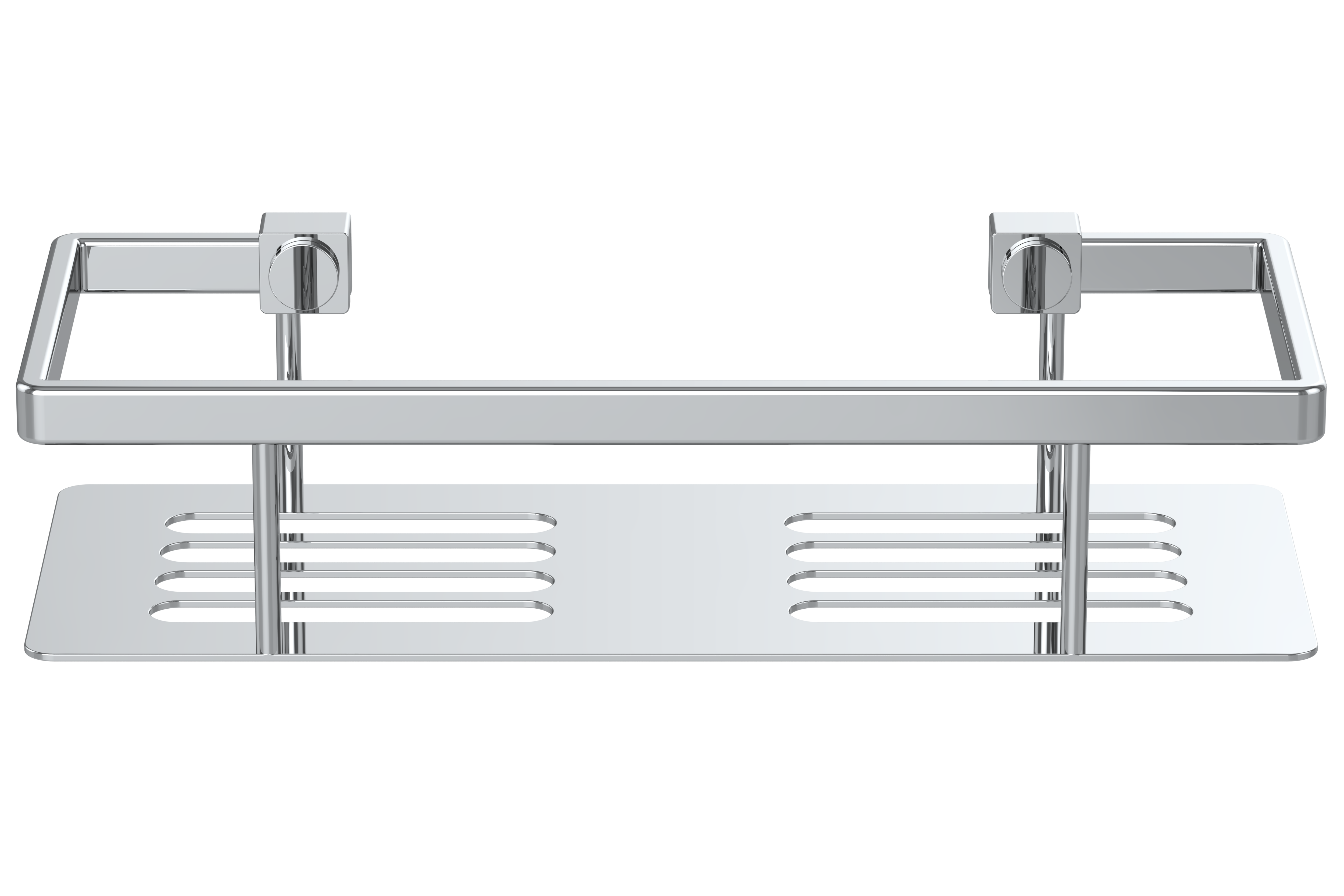 Wingits&reg; Polished Stainless Steel 4 in. Basket 