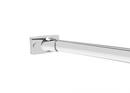 60 in. Curved Shower Rod in Polished Stainless