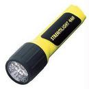 AA LED Flashlight with Battery in Yellow