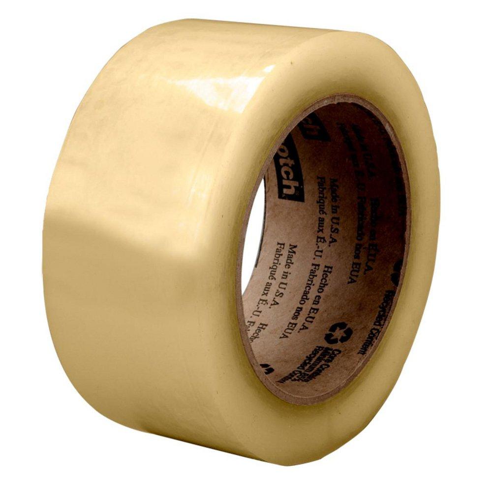 3M&trade; Clear 100m Box Sealing Tape 