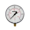 Watts Black 1/4 in. 30 psi Pressure Gauge 