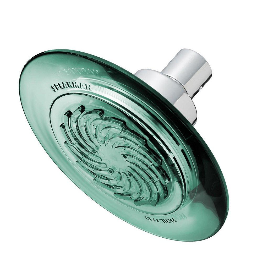 Speakman Jade/Polished Chrome 2.5 gpm 1-Function Wall Mount Showerhead 