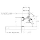 Speakman Polished Chrome CCN LF RTRFT LAB FCT 1.5 