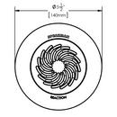 Speakman Grey/Polished Chrome 2 gpm Low-Flow High Performance Showerhead 