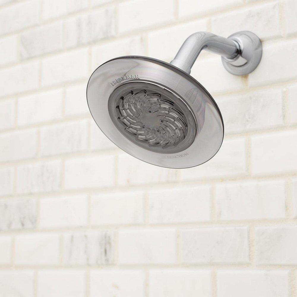 Speakman Grey/Polished Chrome 2 gpm Low-Flow High Performance Showerhead 