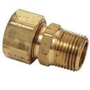 BrassCraft Rough Brass OD Tube x MIP 200 psi Brass Compression Adapter 