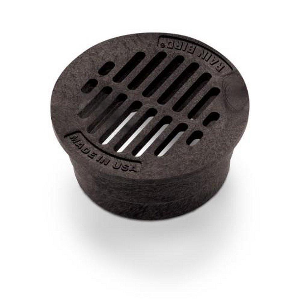 Rain Bird Black Plastic Flat Round Grate 
