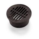 Rain Bird Black Plastic Flat Round Grate 